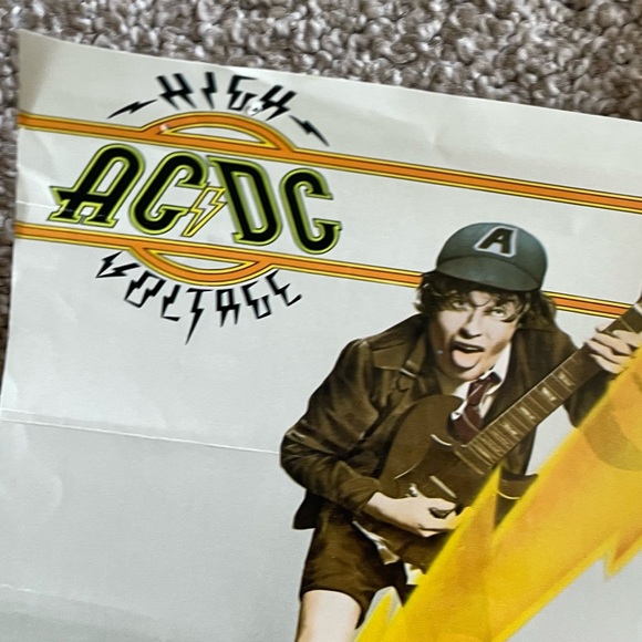 AC/DC retro 2004 door poster. 21”X62” - Picture 7 of 13
